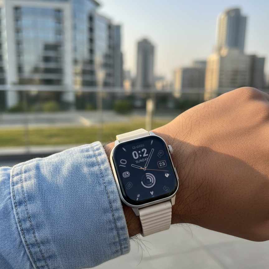 CROWN XT20 Series I0 Smart Watch 7+1 Combo – 2.01” Big Display with 7 Interchangeable Straps & Bluetooth Calling