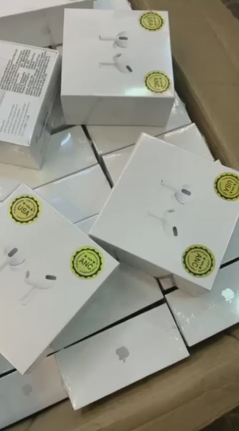 AirPods Pro 2 Wireless Earbuds – White | Active Noise Cancellation & MagSafe Charging Case